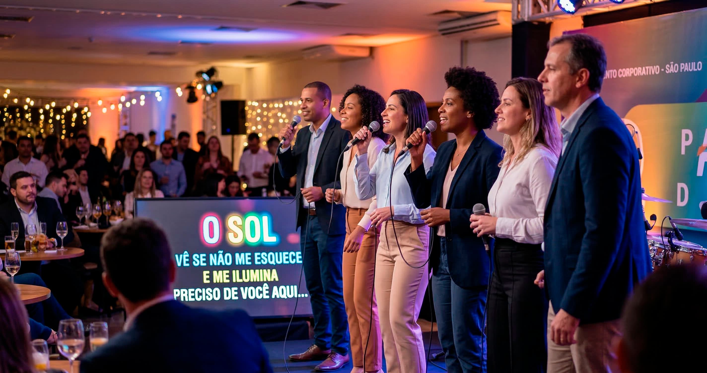 Karaokê para Empresas e Negócios