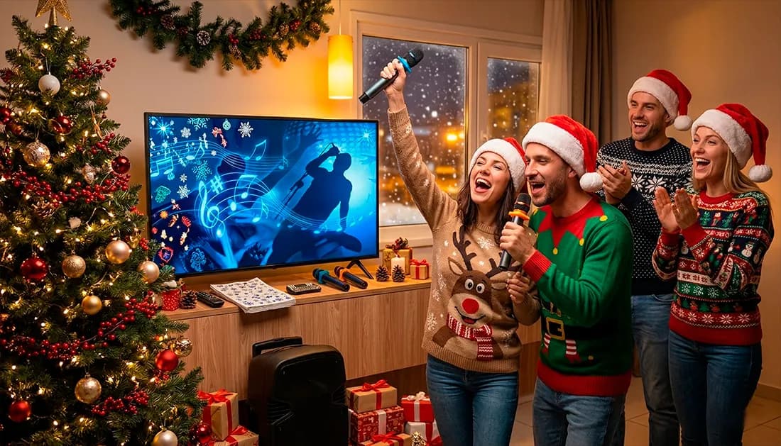 Karaokê para o Natal em SP | Aluguel Festa de Natal