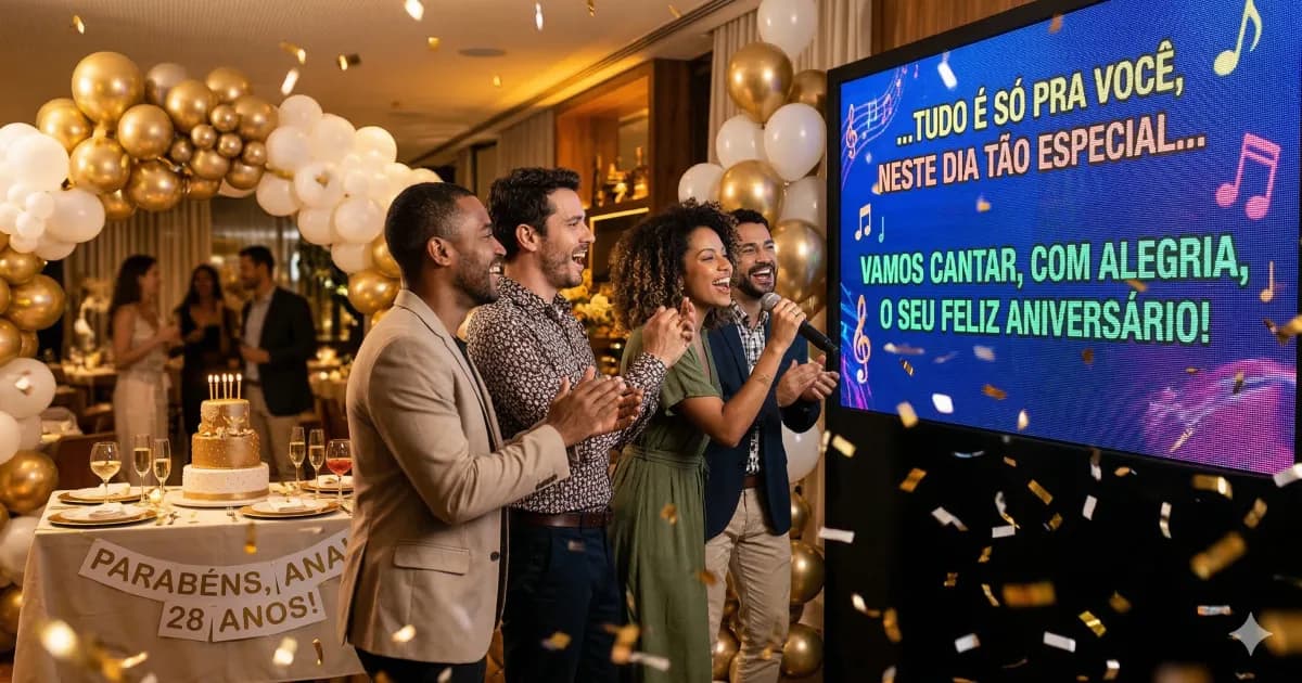 Karaokê para Aniversário em São Paulo | Aluguel de Karaokê