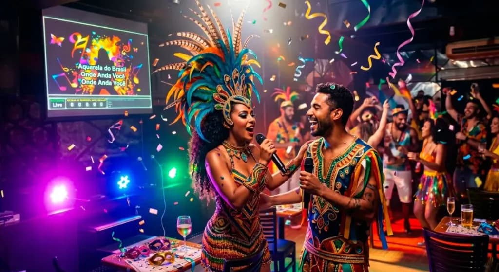 Karaokê para o Carnaval em SP | Folia, Marchinhas e Samba no Karaokê
